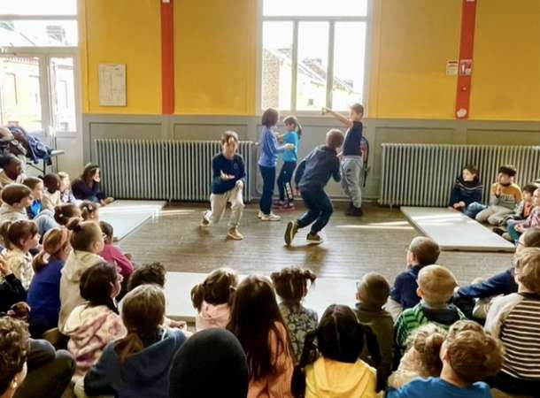 Une résidence « Transition » menée à des fins d’éducation artistique et culturelle © Laurent Rousselin
