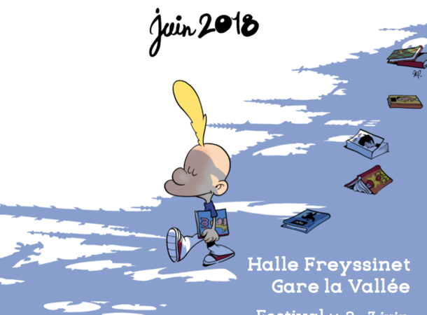 Affiche des 23es Rendez-Vous de la Bande Dessinée d’Amiens 2018 © zep Affiche des 23es Rendez-Vous de la Bande Dessinée d’Amiens 2018 © zep