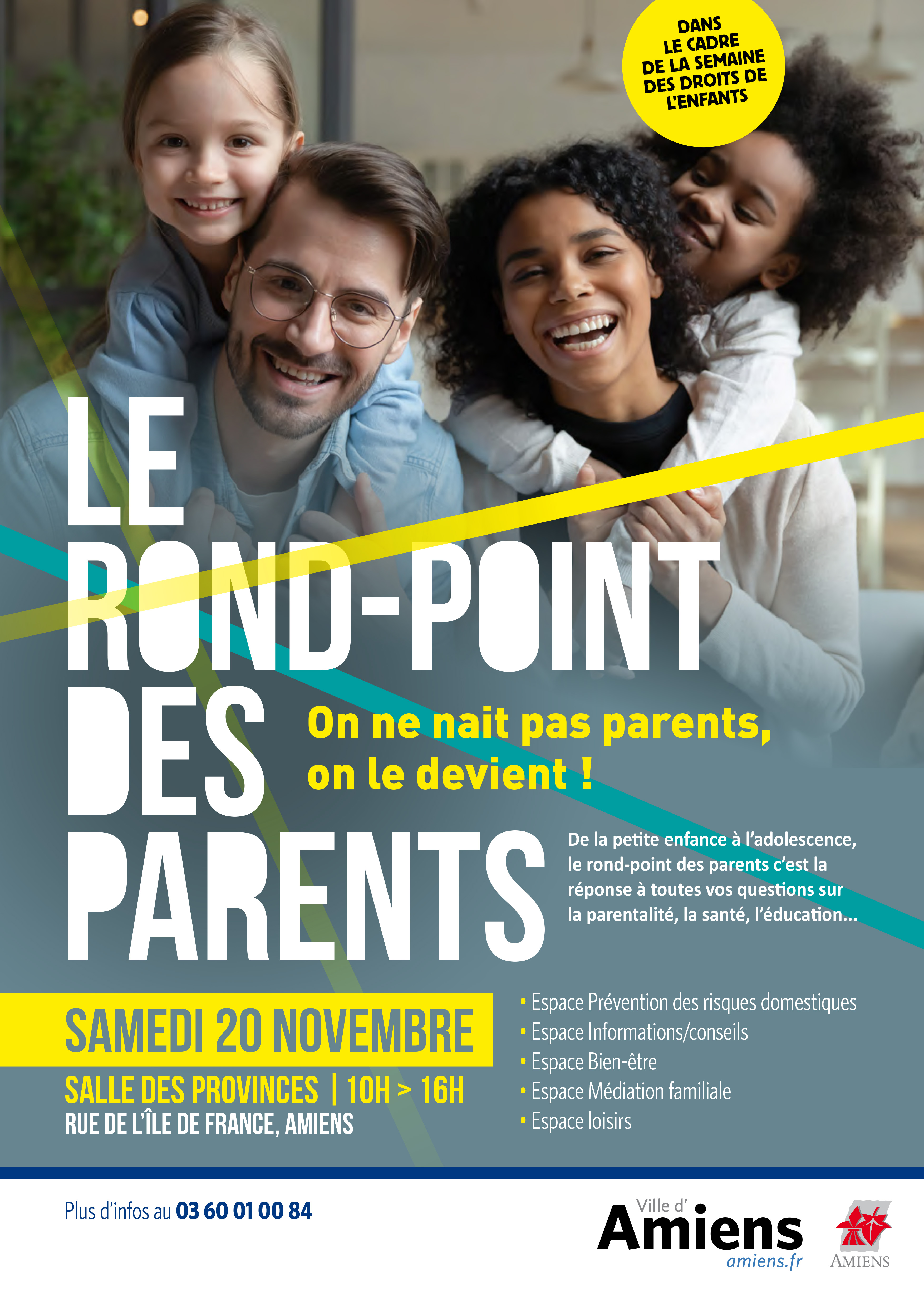 20/11 : la Ville d'Amiens organise le Rond-point des parents, pour accompagner les familles 2