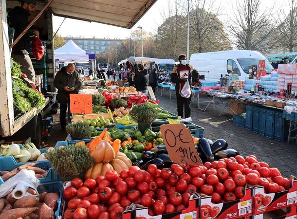 Samedi 1er janvier férié : les marchés de plein-vent avancés d'une journée © Laurent Rousselin / Amiens Métropole