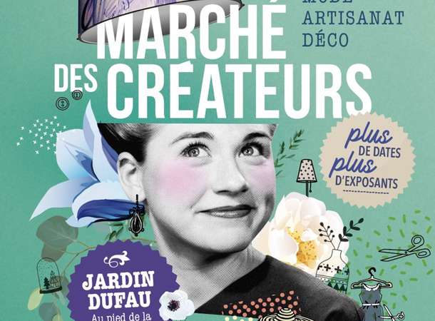 30/04 : Marché des créateurs - jardin Dufau