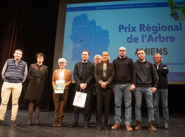 La Ville d'Amiens a reçu le Prix régional de l'Arbre