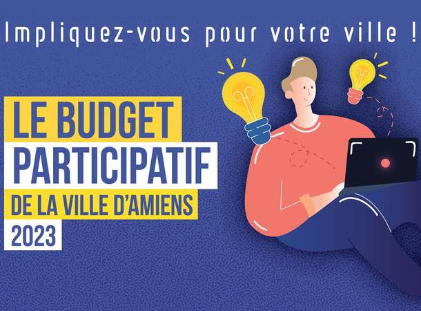 Communiqué de presse // lancement des votes de la 3e édition du budget participatif de la Ville d'Amiens © Amiens Métropole