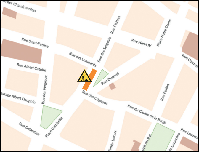 28 et 29/10 - Travaux de nuit // réfection de la rue des Sergents