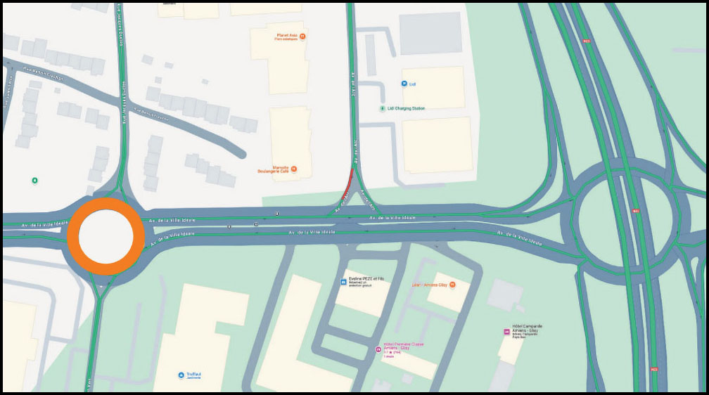 Travaux de nuit - Réfection de la chaussée du giratoire de l’avenue de la Ville idéale, passage du Rayon Vert et de la rue Jacques Duclos à Longueau