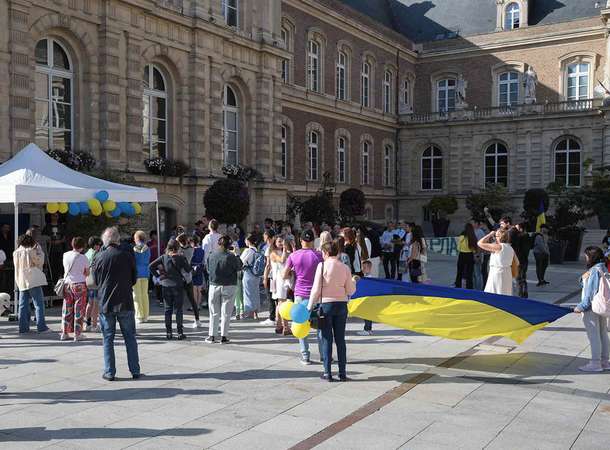 34ème anniversaire de l'Indépendance de l'Ukraine © Sébastien Coquille / Amiens Métropole