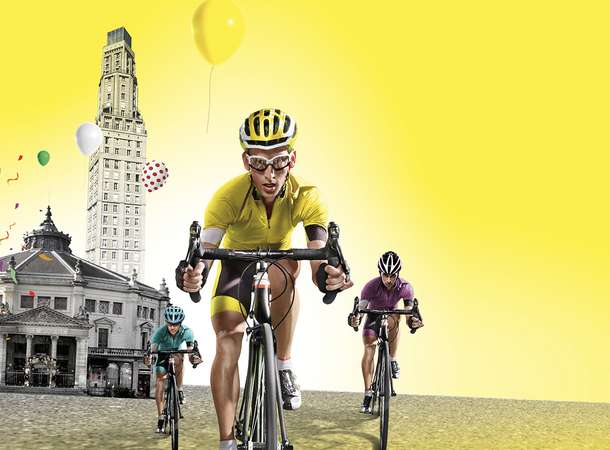 Amiens : J-50 avant le grand départ du Tour de France 2025 Dévoilement du parcours dans Amiens © Amiens Métropole Amiens : J-50 avant le grand départ du Tour de France 2025 Dévoilement du parcours dans Amiens © Amiens Métropole