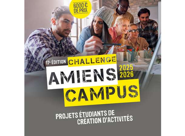 Challenge Amiens Campus 2025/2026 : les inscriptions sont ouvertes (jusqu'au 12/12) © Amiens Métropole