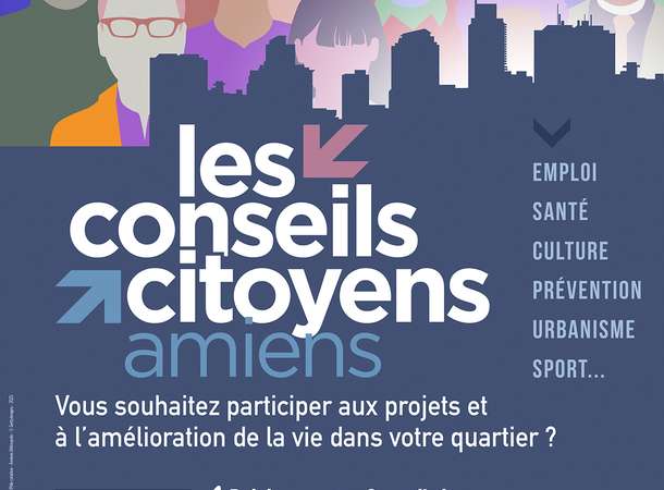 La Ville d’Amiens ouvre les inscriptions aux Conseils citoyens pour renforcer la participation locale © Amiens Métropole La Ville d’Amiens ouvre les inscriptions aux Conseils citoyens pour renforcer la participation locale © Amiens Métropole