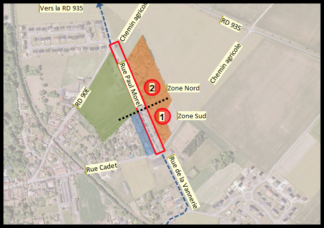 Travaux d'aménagement rue Paul Morel à Thézy-Glimont © Google Maps Travaux d'aménagement rue Paul Morel à Thézy-Glimont © Google Maps