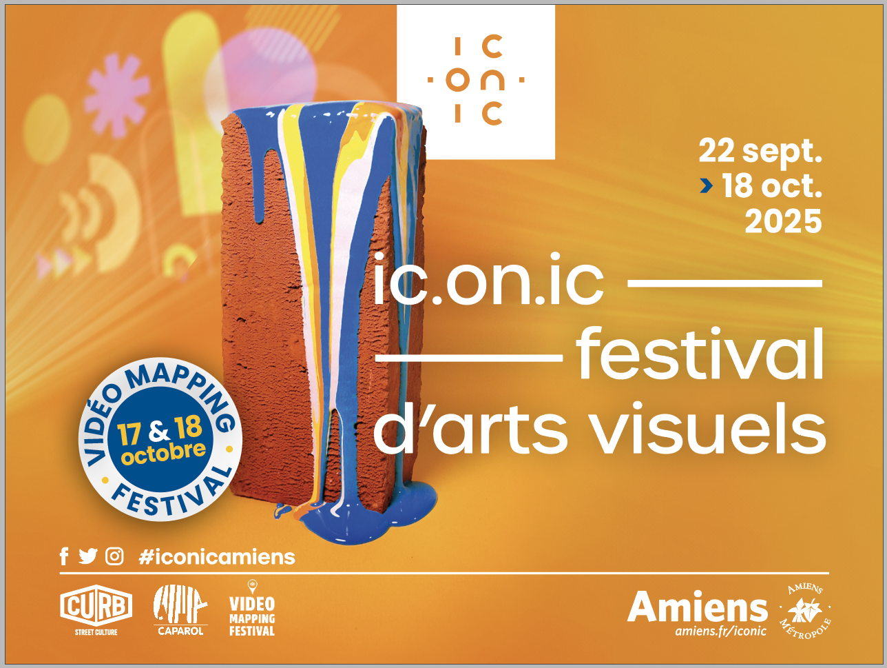 Panneau Octobre 2025 ICONIC © Amiens Métropole