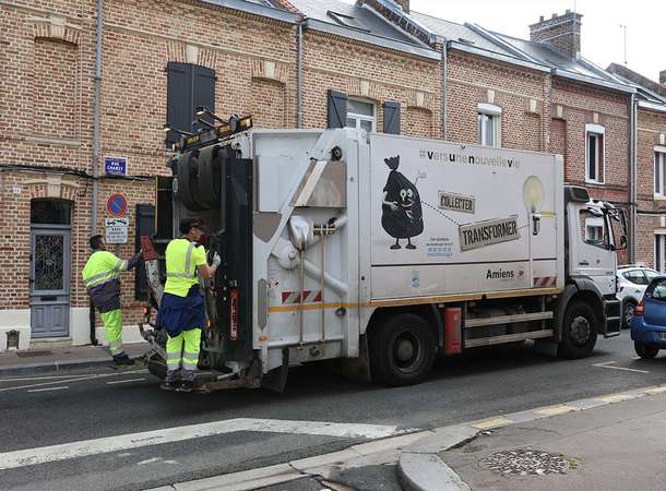 Collectes des ordures ménagères décalées © Laurent Rousselin