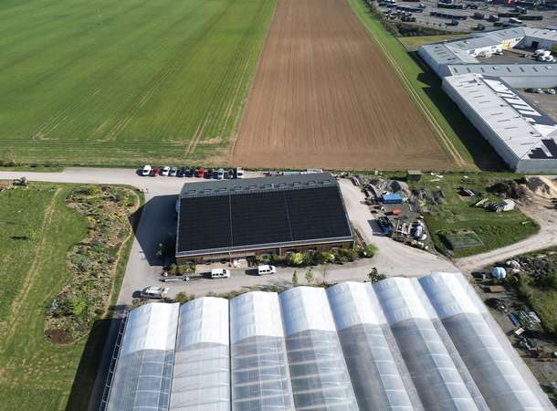 Inauguration de la première centrale d’autoconsommation photovoltaïque d’Amiens © Amiens Métropole