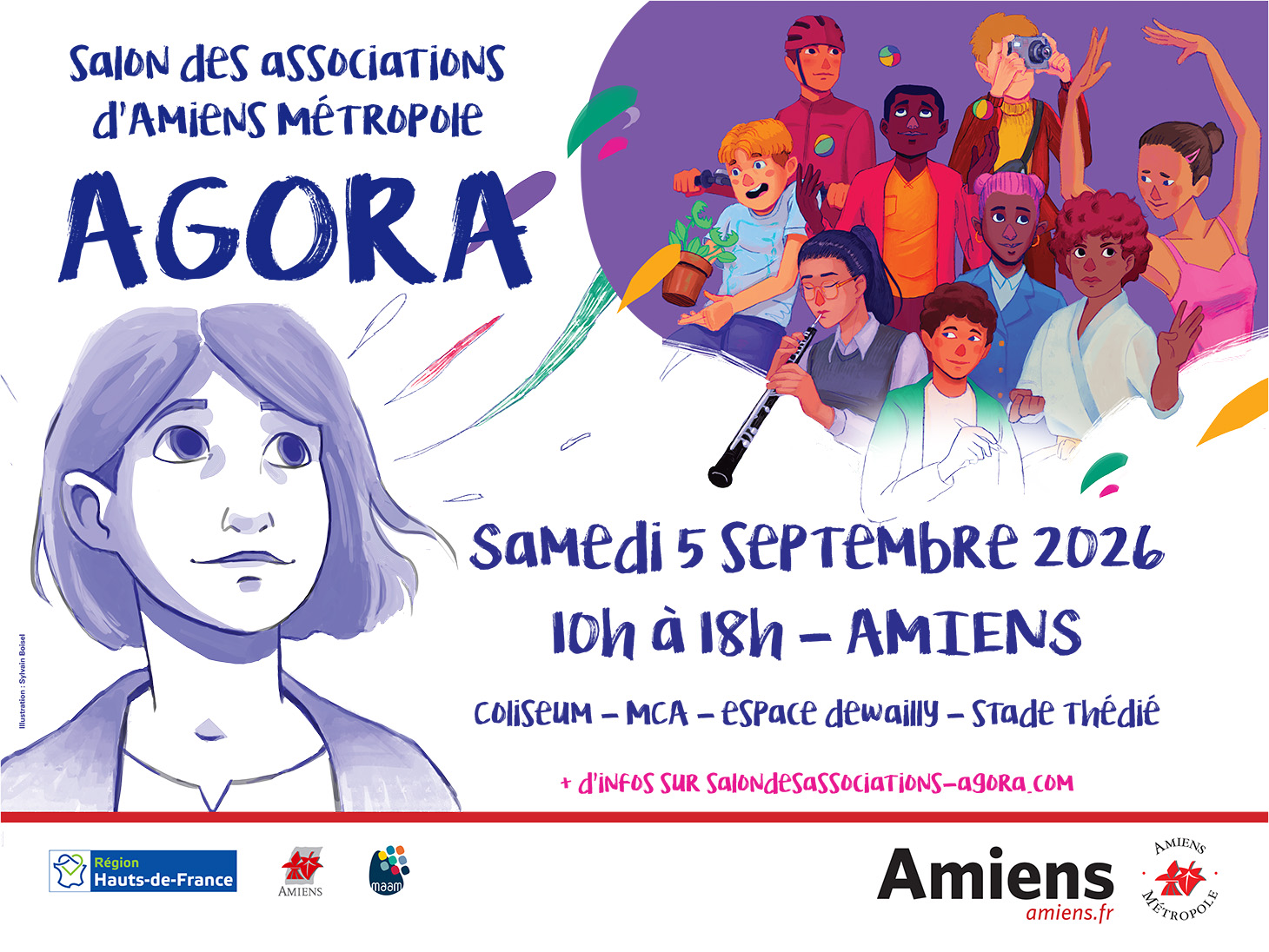 Panneau août 2026 Agora © Amiens Métropole