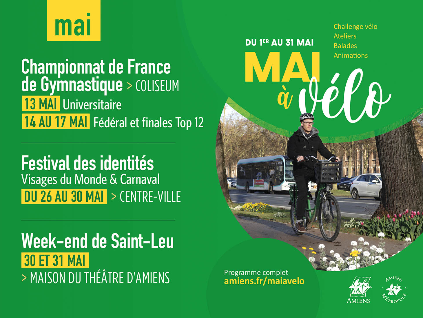 Panneau mai 2026 © Amiens Métropole