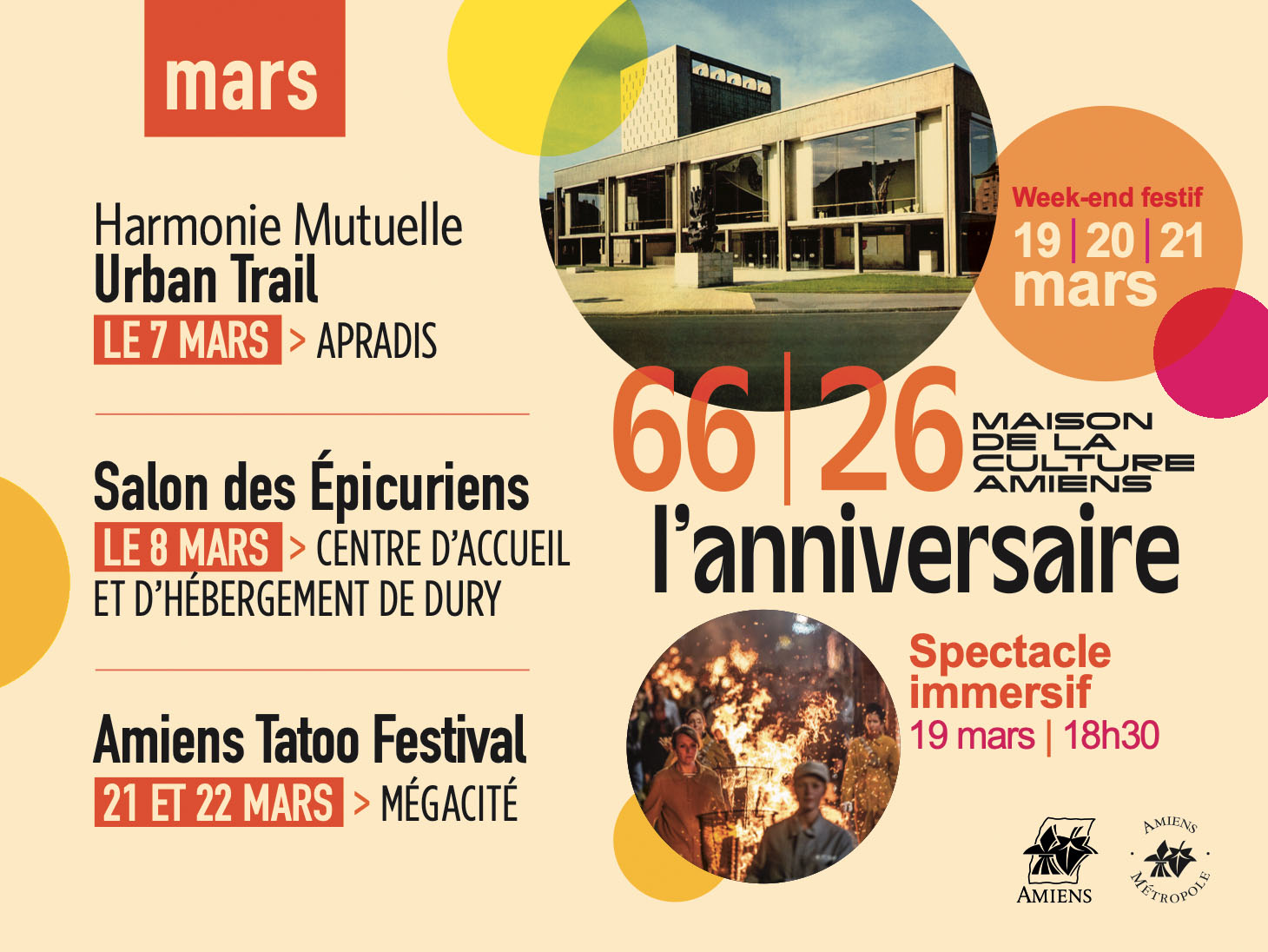 Panneau mars 2026 © Amiens Métropole