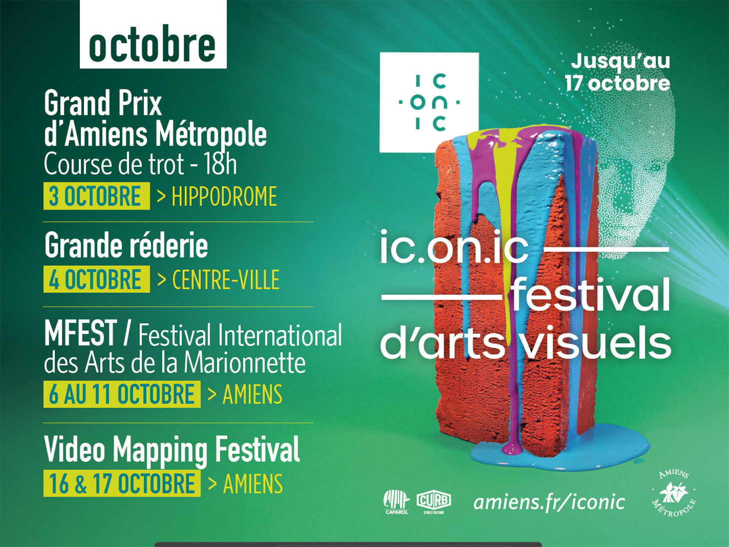 Panneau octobre 2026 © Amiens Métropole