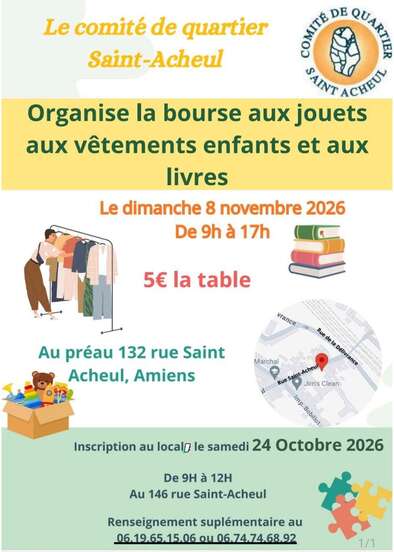 Enfance | Bourse aux jouets, aux vêtements et aux livres © Bourse aux jouets, aux vêtements et aux livres