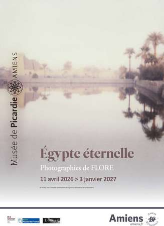 Affiche Egypte éternelle - Musée © Flore, galerie Clémentine de la Féronnière
