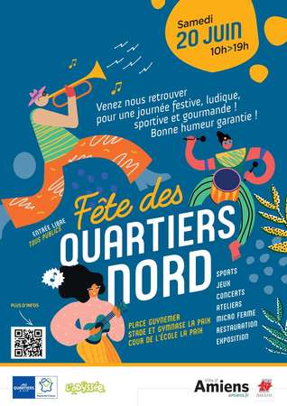 Fête quartier nord © Amiens Métropole