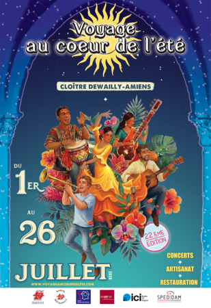 Voyage au coeur de l'été © Amiens Métropole 