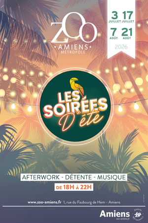 soirée été zoo 2026 © Amiens métropole