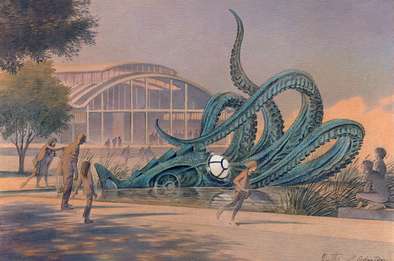 Nauti-Poulpe © François Schuiten – Pierre Matter