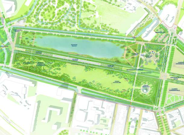 Enquête publique - Réhabilitation du parc de la Hotoie © Amiens Métropole