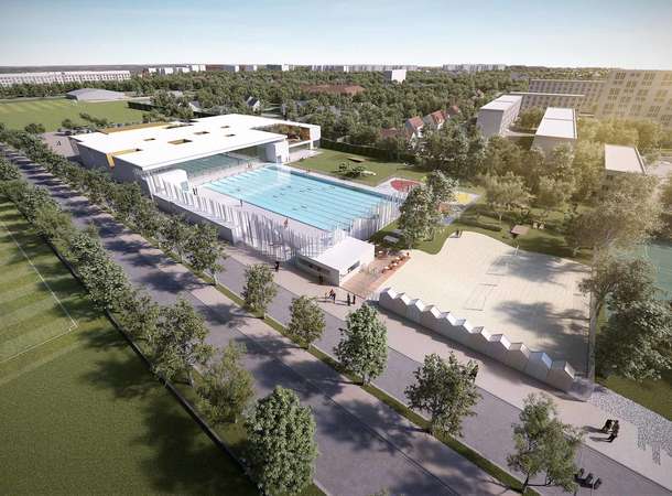 De Vallerey à Aquapole © Chabanne et associés De Vallerey à Aquapole © Chabanne et associés