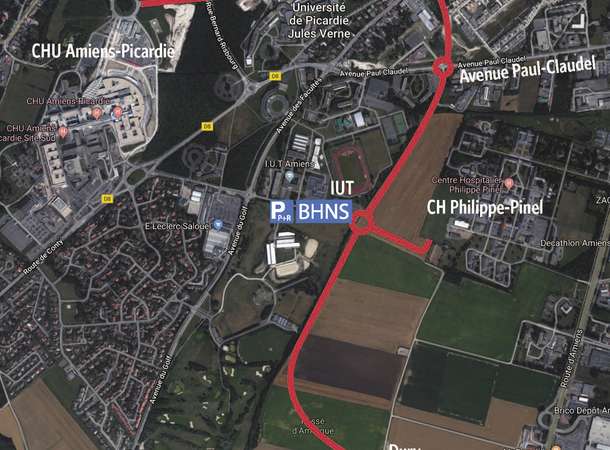 Le CHU ? C’est par là ! Le CHU ? C’est par là !