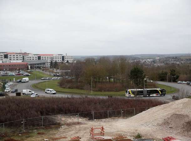 Les abords du CHU soignés © Laurent Rousselin - Amiens Métropole Les abords du CHU soignés © Laurent Rousselin - Amiens Métropole