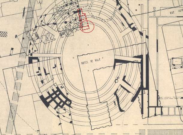 Un trou dans l’histoire © D'après l’annexe archéologique 5A du plan d’occupation des sols de la commune d’Amiens – direction de l’aménagement et de l’urbanisme, juillet 1984 Un trou dans l’histoire © D'après l’annexe archéologique 5A du plan d’occupation des sols de la commune d’Amiens – direction de l’aménagement et de l’urbanisme, juillet 1984