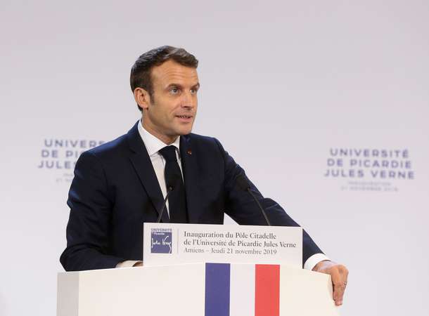 Macron,  l’appel d’Amiens 1 © Laurent Rousselin / Amiens Métropole