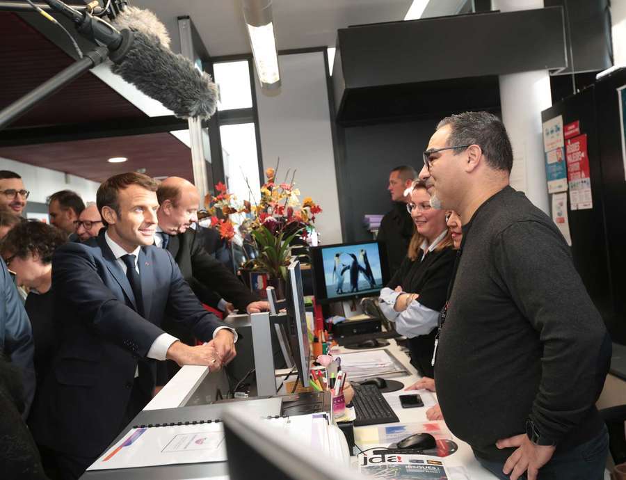 Macron,  l’appel d’Amiens 2 © Laurent Rousselin / Amiens Métropole