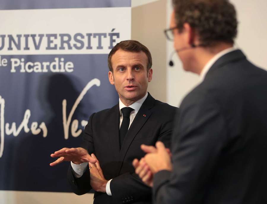 Macron,  l’appel d’Amiens 3 © Laurent Rousselin / Amiens Métropole