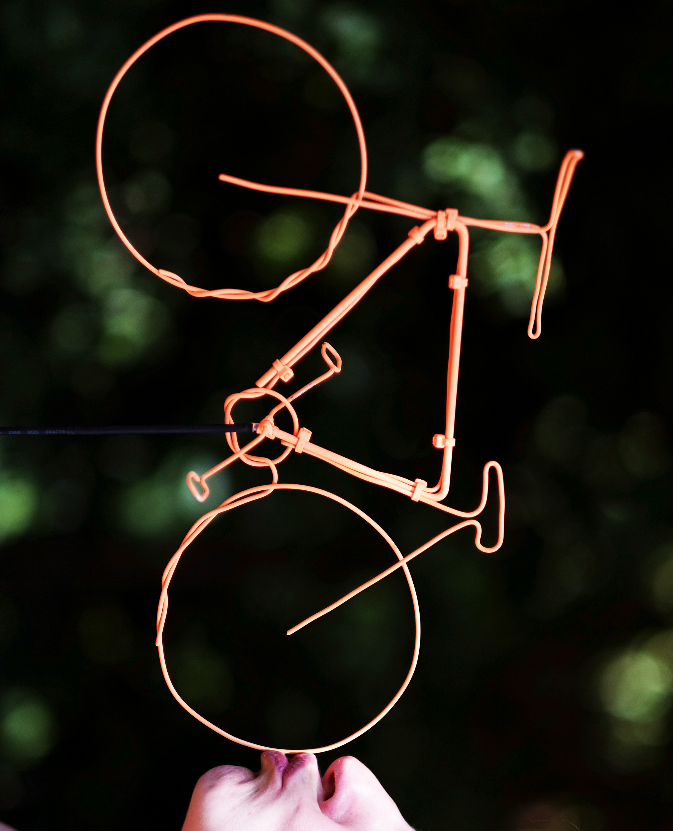 Le vélo entre en scène 2 © Ateliers de Pénélope
