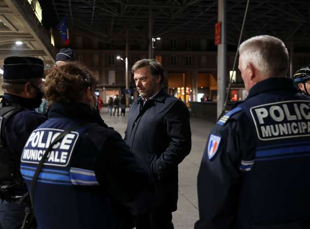 La police municipale réunie dans ses locaux 2 © Laurent Rousselin / Amiens Métropole