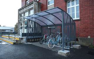 Des abris vélos dans les écoles © Sébastien Coquille / Amiens Métropole Des abris vélos dans les écoles © Sébastien Coquille / Amiens Métropole