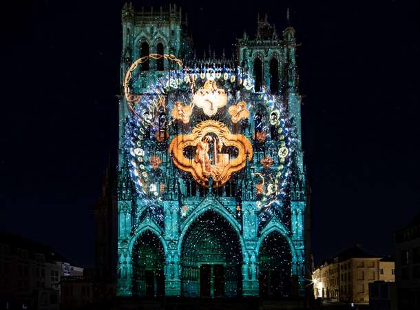 La cathédrale, tout un tableau © Laurent Rousselin / Amiens Métropole