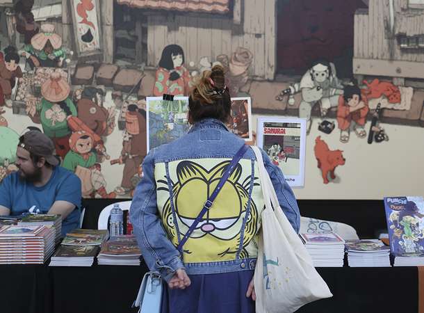 Le manga répond aux Rendez-vous ! © Laurent Rousselin Le manga répond aux Rendez-vous ! © Laurent Rousselin
