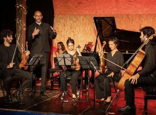 Lancement d’album et première mondiale à Musique au bois © D.R. Lancement d’album et première mondiale à Musique au bois © D.R.