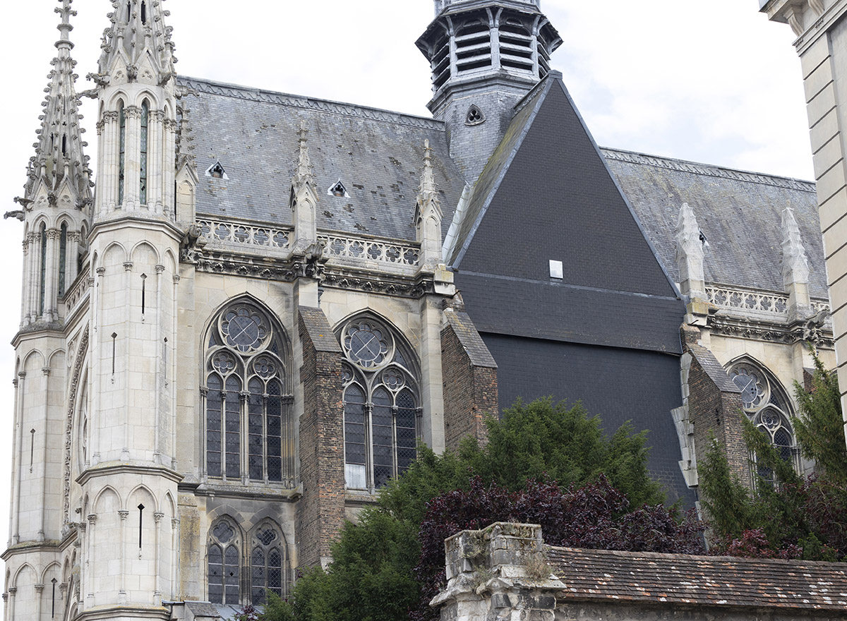 L’arrière de l’église © Laurent Rousselin