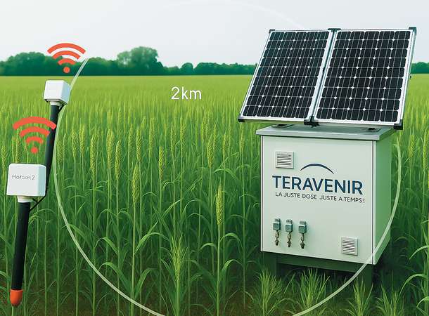 Vers une agriculture digitale et durable © Teravenir Vers une agriculture digitale et durable © Teravenir