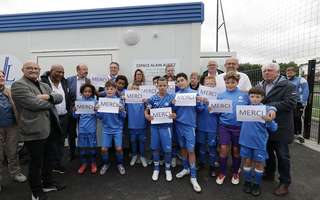 Longueau : les vestiaires inaugurés © Laurent Rousselin Longueau : les vestiaires inaugurés © Laurent Rousselin