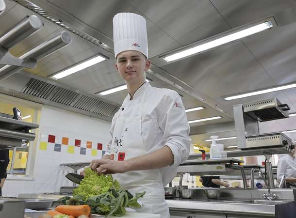 Victor Riche est meilleur apprenti de France © Laurent Rousselin