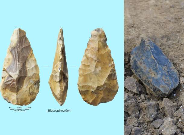 À chaque Homo ses silex © Inrap / David Kiefer