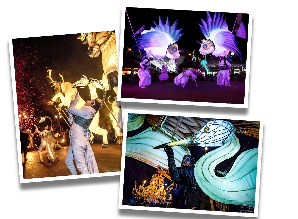 Une farandole de spectacles © Paul Wheeler / D.R. / JC Emotion Mirrorer