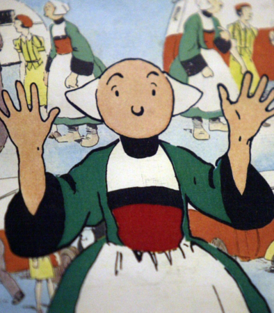 Ils veulent sauver la tombe du papa de Bécassine 2 © D.R.