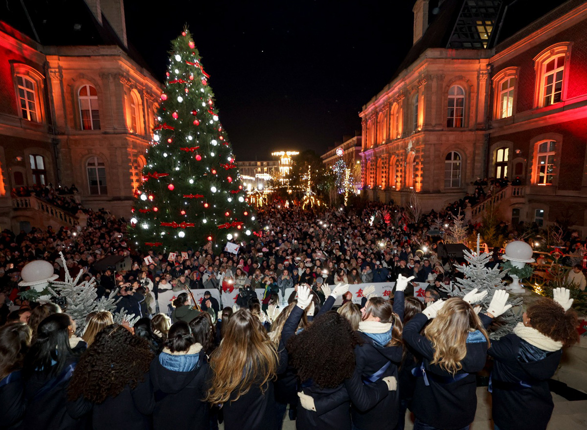Inauguration du Marché de Noël © Laurent Rousselin