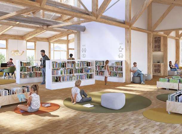 Boves : réunion pré-bibliothèque  © Agence MURMUR